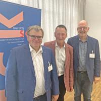 Harry Scheuenstuhl, Dr. Thomas Jung, Thomas Zwingel bei SGK Bayern